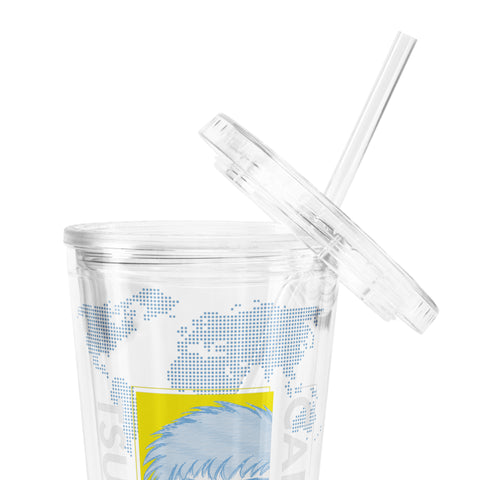 Clear plastic tumbler [CPT] TSUBASA World