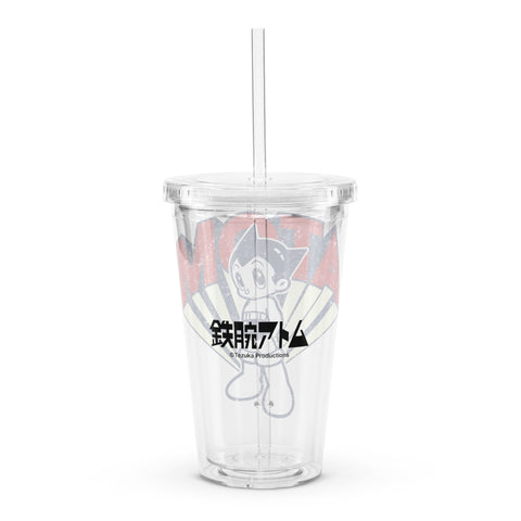 Clear plastic tumbler [ATM] VINTAGE ATOM