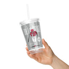 Clear plastic tumbler [500L] Elly De La Cruz Cincinnati Card