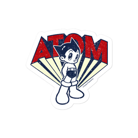 Bubble-free stickers [ATM] VINTAGE ATOM