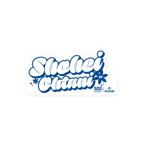 Bubble-free stickers [500L] Shohei Ohtani Los Angeles D Simple Pop