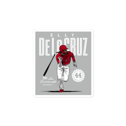 Bubble-free stickers [500L] Elly De La Cruz Cincinnati Card