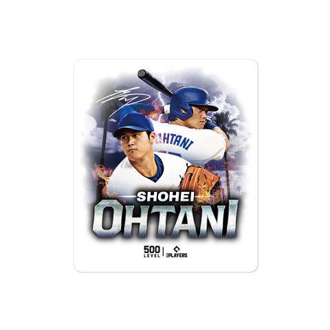 Bubble-free stickers [500L] Shohei Ohtani Los Angeles D Dual threat