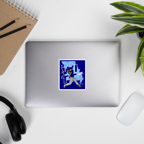 Bubble-free stickers [500L] Bobby Witt Jr. Kansas City Player Map