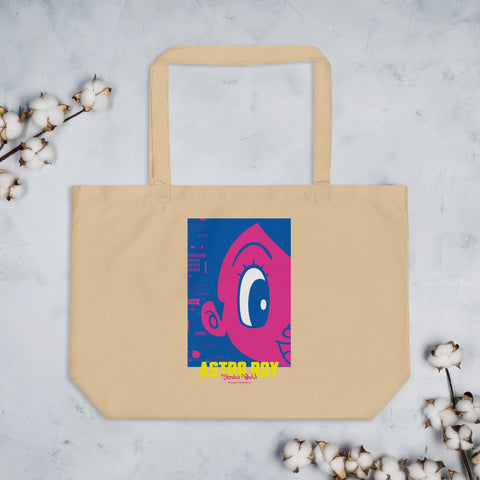 Large organic tote bag [ATM] CLOSE UP ATOM