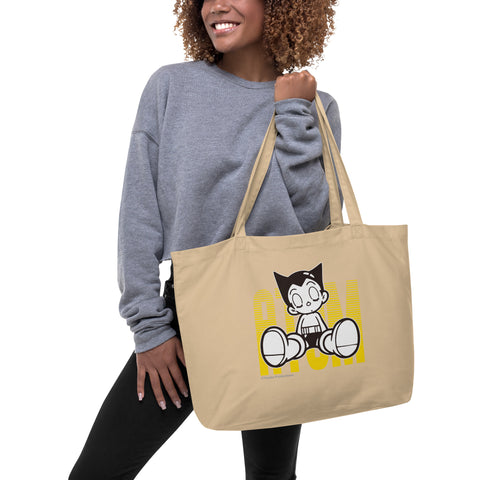 Large organic tote bag [ATM] SLEEP ATOM