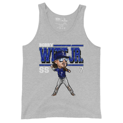 Men's Tank Top [500L] Bobby Witt Jr. Kansas City Cartoon