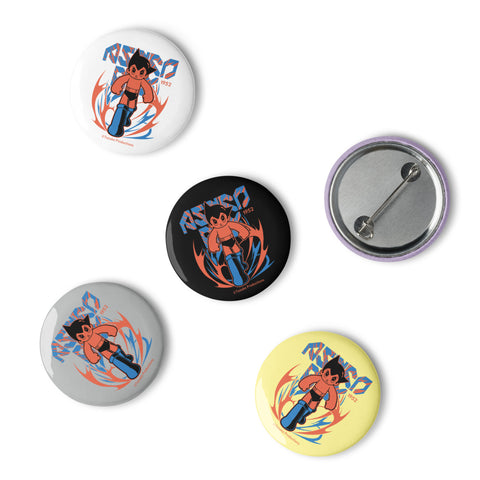 Set of pin buttons [ATM] POWER ATOM
