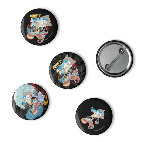 Set of pin buttons [ATM] OVERLAY ATOM