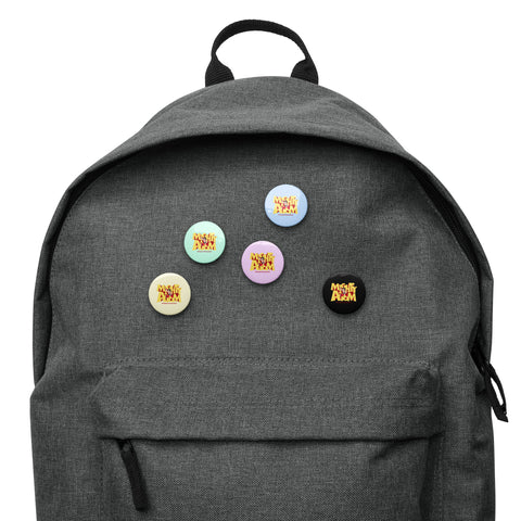 Set of pin buttons [ATM] RETRO ATOM