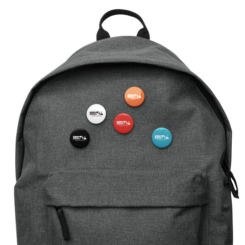 Set of pin buttons [ATM] LOGO ATOM