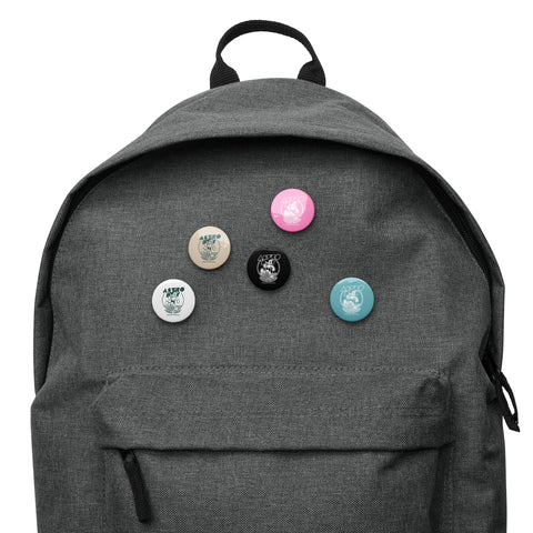 Set of pin buttons [ATM] COLLEGE ATOM2