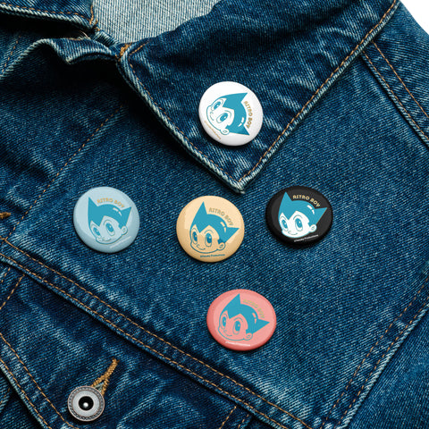 Set of pin buttons [ATM] FACE ATOM