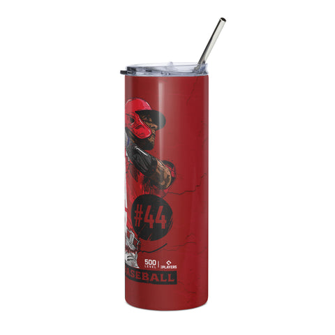 Stainless steel tumbler [500L] Elly De La Cruz Cincinnati Player Name