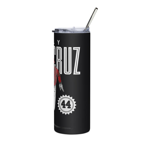 Stainless steel tumbler [500L] Elly De La Cruz Cincinnati Card