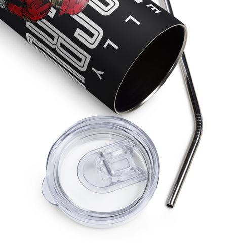 Stainless steel tumbler [500L] Elly De La Cruz Cincinnati Card
