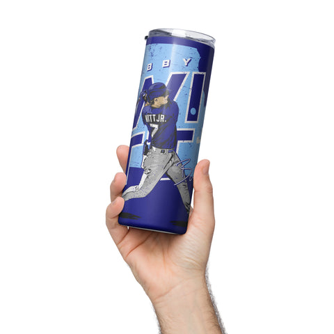 Stainless steel tumbler [500L] Bobby Witt Jr. Kansas City Player Map