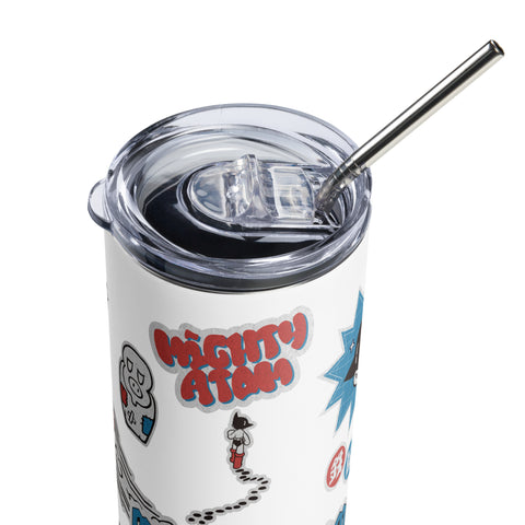 Stainless steel tumbler [ATM] STICKERS ATOM