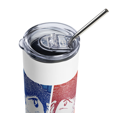 Stainless steel tumbler [CPT] TSUBASA Tsubasa & Kojirou