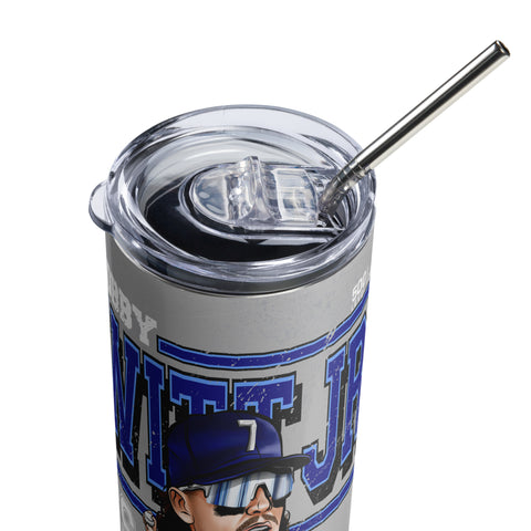 Stainless steel tumbler [500L] Bobby Witt Jr. Kansas City Cartoon