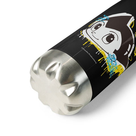 Stainless steel water bottle [ATM] GRAFFITI ATOM