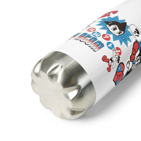 Stainless steel water bottle [ATM] STICKERS ATOM