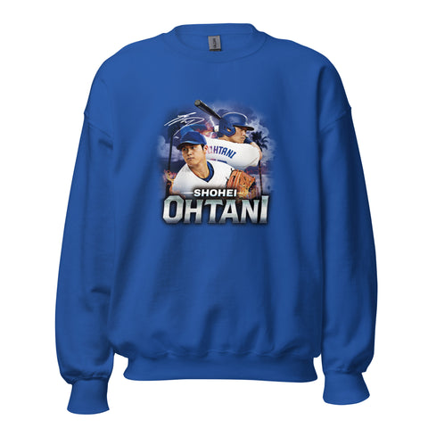 Unisex Sweatshirt [500L] Shohei Ohtani Los Angeles D Dual threat