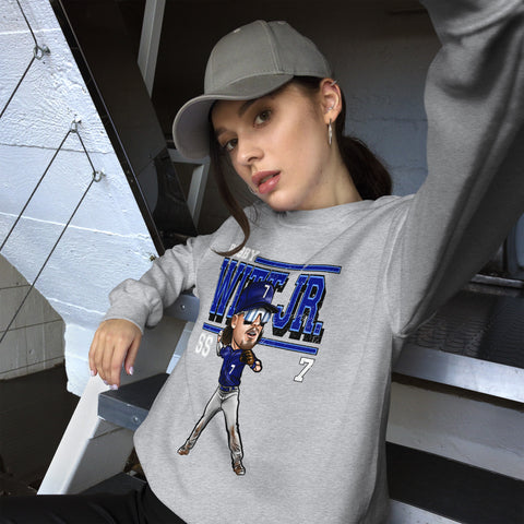 Unisex Sweatshirt [500L] Bobby Witt Jr. Kansas City Cartoon