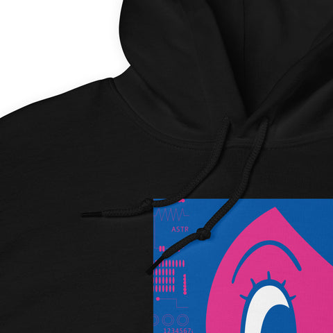 Unisex Hoodie [ATM] CLOSE UP ATOM