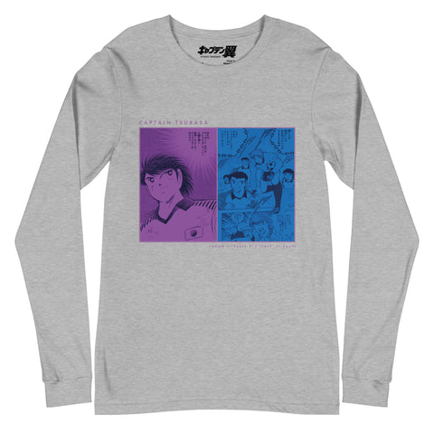 Unisex Long Sleeve Tee [CPT] TSUBASA JapanU-15 VS ItalyU-15