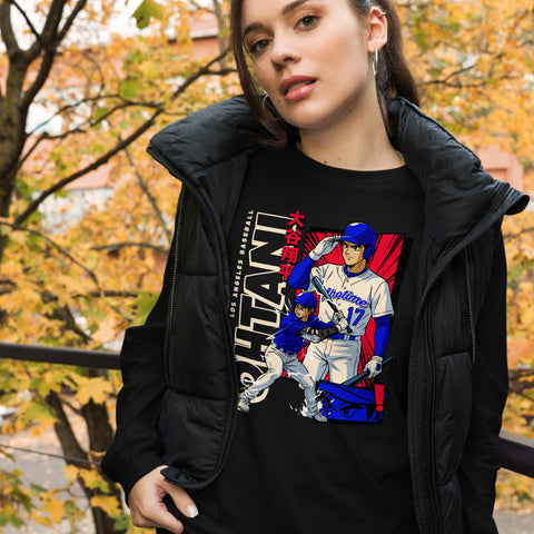 Unisex Long Sleeve Tee [500L] Shohei Ohtani Los Angeles D Anime