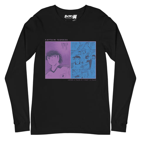 Unisex Long Sleeve Tee [CPT] TSUBASA JapanU-15 VS ItalyU-15