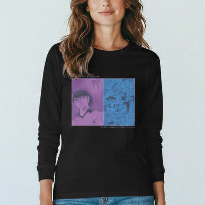 Unisex Long Sleeve Tee [CPT] TSUBASA JapanU-15 VS ItalyU-15