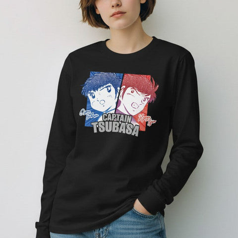 Unisex Long Sleeve Tee [CPT] TSUBASA Tsubasa & Kojirou