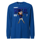 Unisex Long Sleeve Tee [500L] Bobby Witt Jr. Kansas City Cartoon