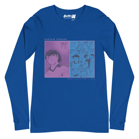 Unisex Long Sleeve Tee [CPT] TSUBASA JapanU-15 VS ItalyU-15