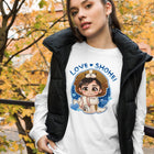 Unisex Long Sleeve Tee [500L] Shohei Ohtani Los Angeles D Love Shohei