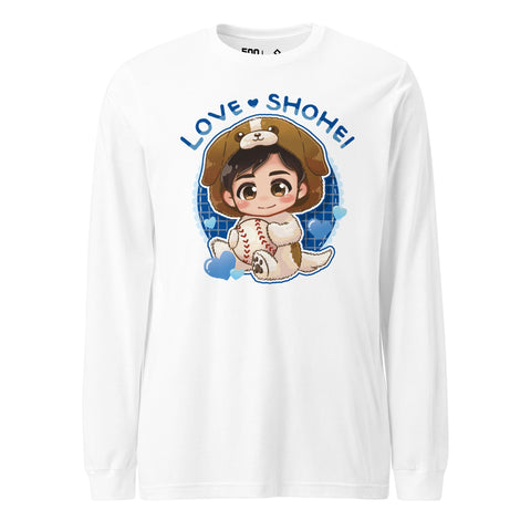 Unisex Long Sleeve Tee [500L] Shohei Ohtani Los Angeles D Love Shohei