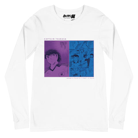 Unisex Long Sleeve Tee [CPT] TSUBASA JapanU-15 VS ItalyU-15
