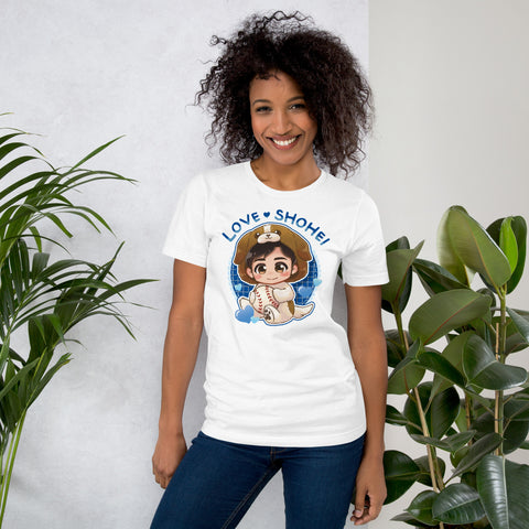 Unisex t-shirt [500L] Shohei Ohtani Los Angeles D Love Shohei