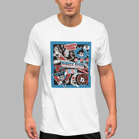 Unisex t-shirt [ATM] STICKERS ATOM