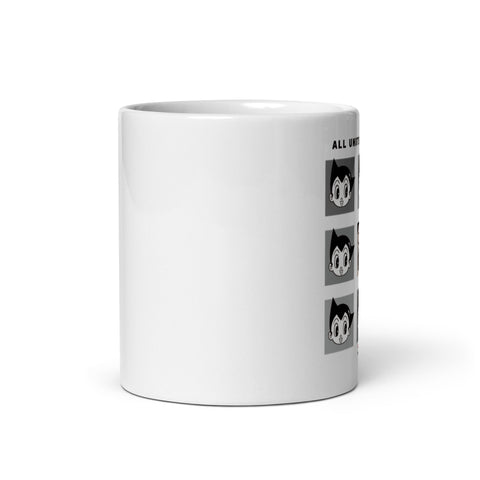 White glossy mug [ATM] UNIT ATOM