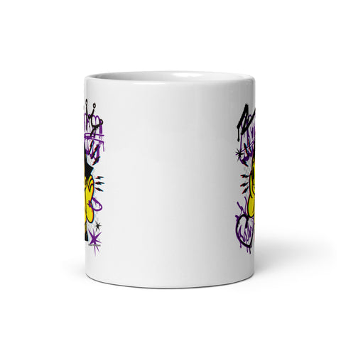 White glossy mug [ATM] MISREGISTRATION ATOM
