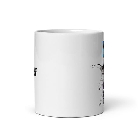White glossy mug [CPT] TSUBASA Back