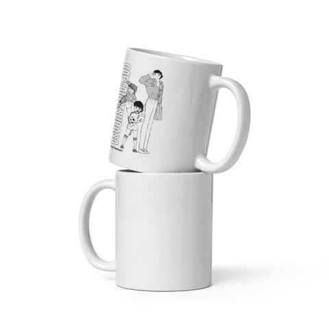 White glossy mug [CPT] TSUBASA Grow