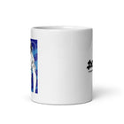 White glossy mug [CPT] TSUBASA Close up