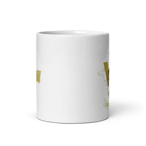 White glossy mug [CPT] TSUBASA Champ