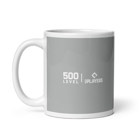 White glossy mug [500L] Elly De La Cruz Cincinnati Card