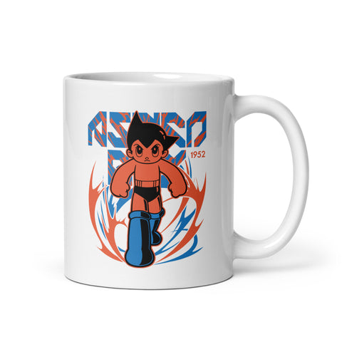 White glossy mug [ATM] POWER ATOM