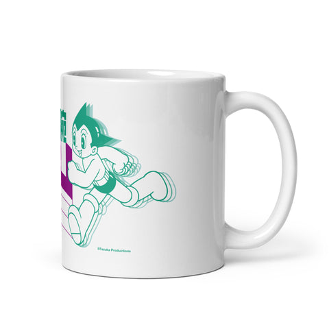 White glossy mug [ATM] RUN ATOM